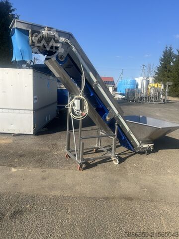 Förderband Z-Typ aus Edelstahl (Inox)  