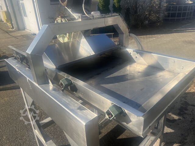 Vibrations-Dosierförderer aus Edelstahl (Inox)  