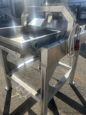 Vibrations-Dosierförderer aus Edelstahl (Inox)  