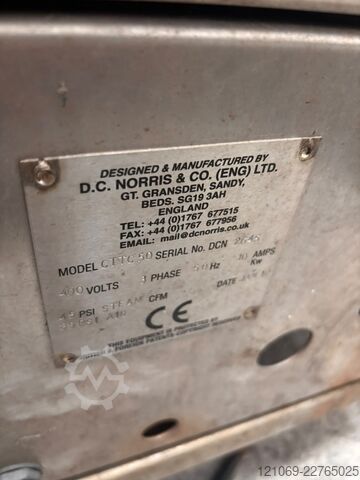Cooking vessel D.C. Norris CTTC 50 Cook / Cool Tumble CTTC 50 Cook / Cool Tumble