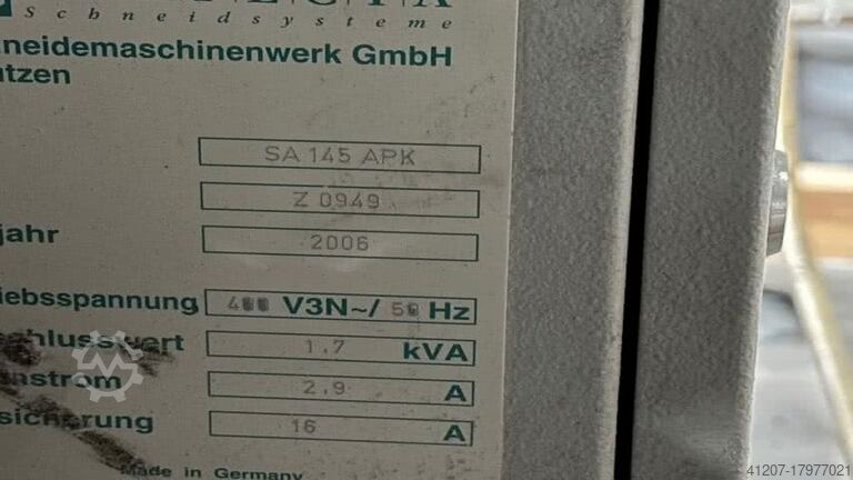 Schneidemachine Perfecta SA 145 APK