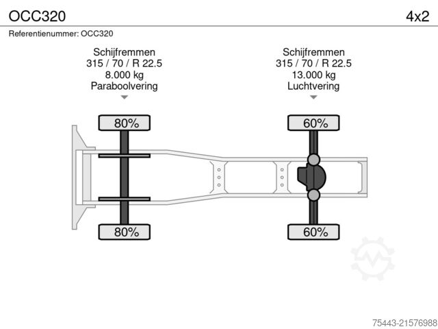 Standard-SZM DAF XF 480 FT 4x2 OCC320 – TraXon – MX Engine Brake
