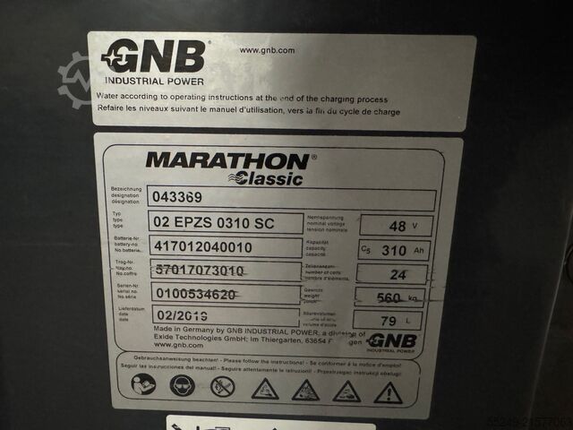 Schubmaststapler UniCarriers ULS120 480