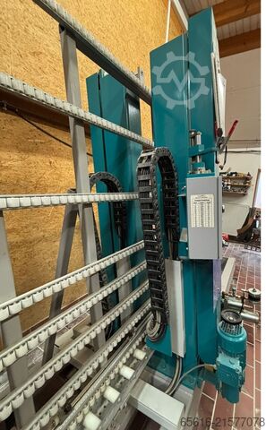 Vertikale Glasbohrmaschine Lisec Schraml TopDrill