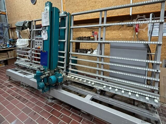 Vertikale Glasbohrmaschine Lisec Schraml TopDrill