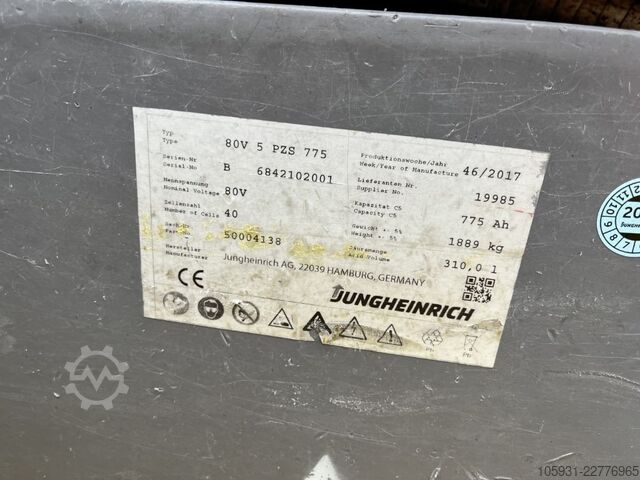 Electric 4-wheel forklift Jungheinrich EFG430