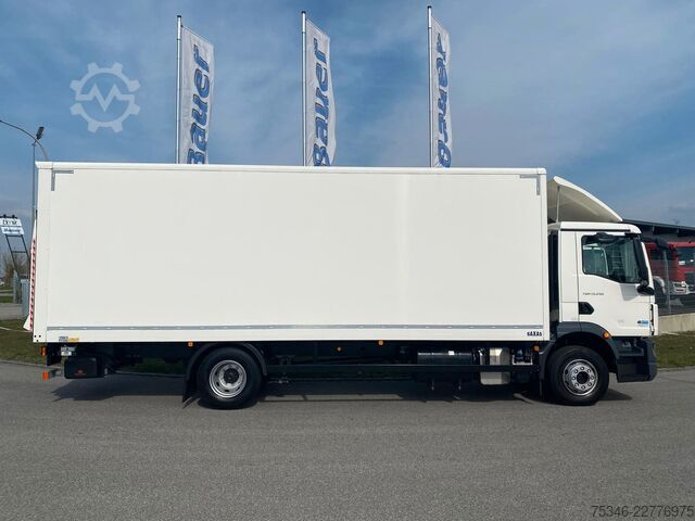 Box truck MAN TGM 15.290 BL/Koffer/3Sitzer/NL8,0 To/LBW/17 tkm