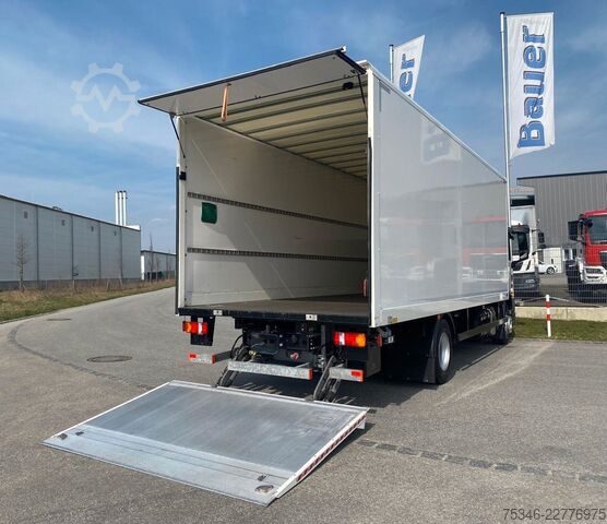 Box truck MAN TGM 15.290 BL/Koffer/3Sitzer/NL8,0 To/LBW/17 tkm