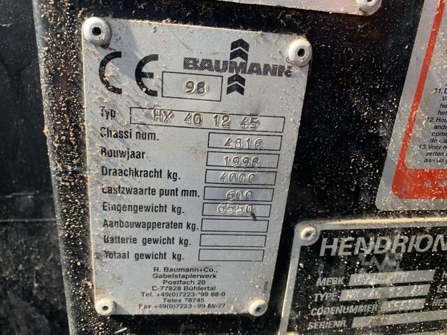 Sideloader Baumann HX40/12/45