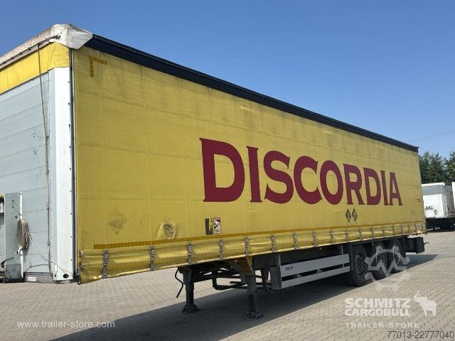 Auflieger mit Pritsche & Plane Schmitz Cargobull Curtainsider Standard