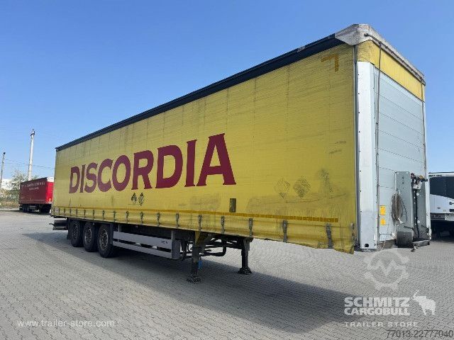 Auflieger mit Pritsche & Plane Schmitz Cargobull Curtainsider Standard