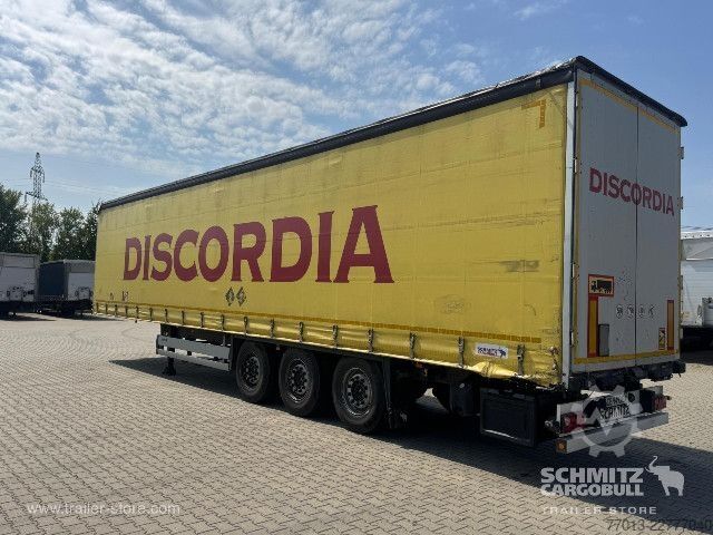 Auflieger mit Pritsche & Plane Schmitz Cargobull Curtainsider Standard