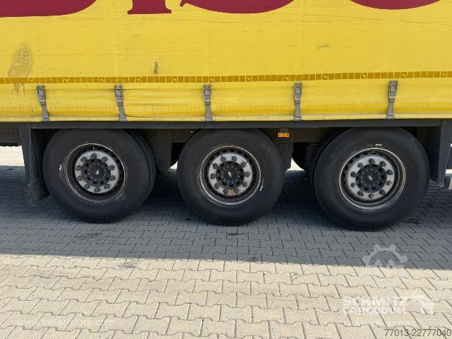 Auflieger mit Pritsche & Plane Schmitz Cargobull Curtainsider Standard