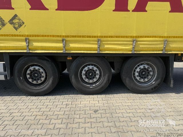 Auflieger mit Pritsche & Plane Schmitz Cargobull Curtainsider Standard