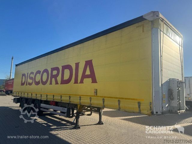 Auflieger mit Pritsche & Plane Schmitz Cargobull Curtainsider Standard