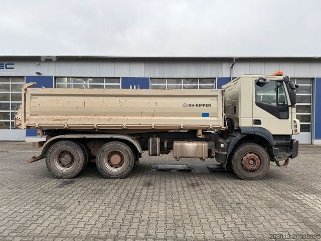 Tipper truck IVECO Tracker AD380T50 6x4 KH Kipper Bordmatik