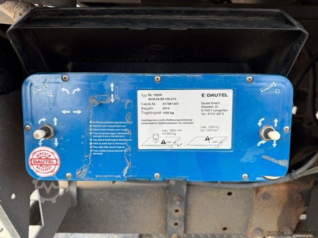 LKW mit Pritsche & Plane MERCEDES-BENZ Actros 4x2 Pritsche Plane Laderampe + Anhänger