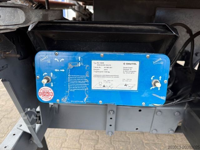 LKW mit Pritsche & Plane MERCEDES-BENZ Actros 4x2 Pritsche Plane Laderampe + Anhänger