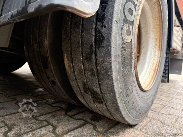 LKW mit Pritsche & Plane MERCEDES-BENZ Actros 4x2 Pritsche Plane Laderampe + Anhänger