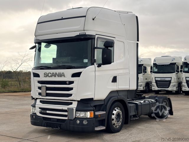 Volume tractor unit SCANIA R 410 * RETARDER * ALU * NO EGR