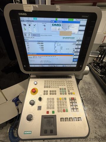CNC 5-Achs Universal-Bearbeitungszentrum DECKEL MAHO DMU 60 evo