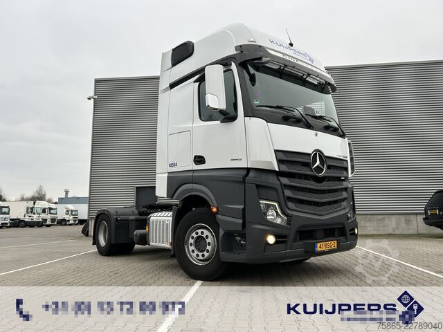 Standard tractor Mercedes-Benz Actros 1845 Gigaspace / Tacho V2 / 371 dkm / Bl...