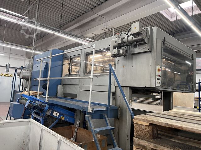 Flat bed die cutter Wupa SP 6.3 flat bed die cutting machine