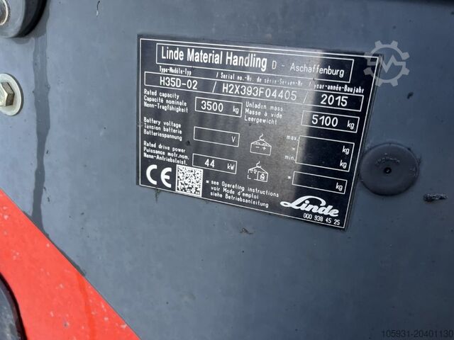 Diesel Forklift Linde H35D-01