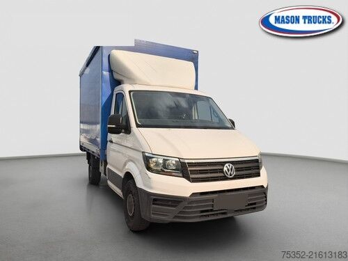 Transporter mit Pritsche & Plane VW Crafter 35