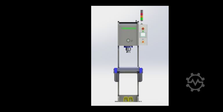 Hydraulic assembly press C-press Hidrobrasil 30 to Einständerpresse