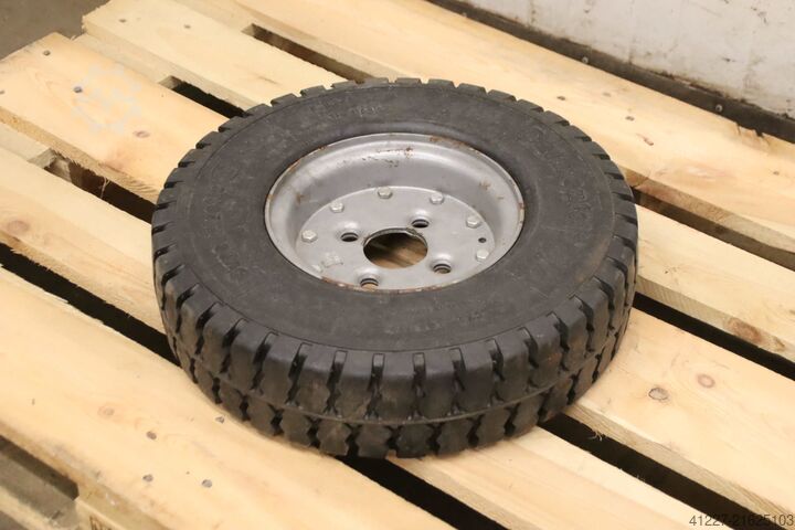 Vollgummi Reifen Continental CSE-Robust 5.00-8  SC 10  RIM 3.00 D