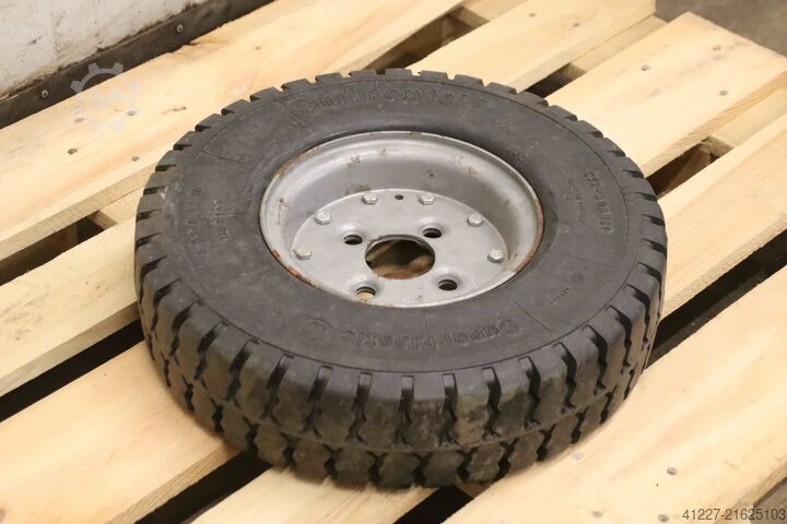 Vollgummi Reifen Continental CSE-Robust 5.00-8  SC 10  RIM 3.00 D