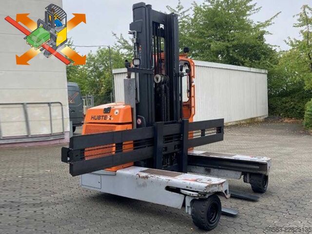Vierwege Seitenstapler Hubtex DQ45-G - TRIPLEX