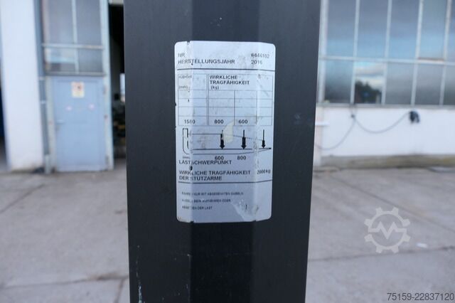 Manual stacker bt SWE 080L Batterie 05/2022