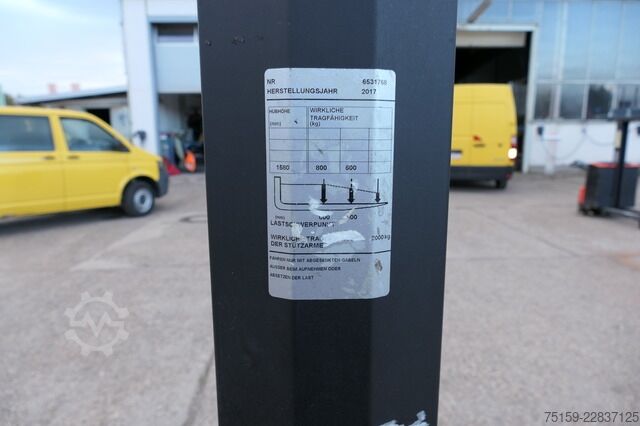 Manual stacker bt SWE 080L Batterie 06/2025