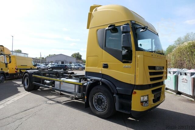 Wechselfahrgestell LKW iveco Stralis AS 190 S 420 ECO AHK KLIMA
