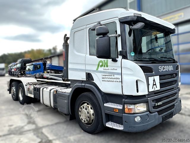 Roll-off tipper truck SCANIA P.450