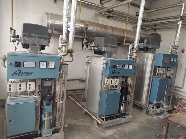 High-speed steam generator set - Jumag Jumag 1x DG 360 + 2x DG 320