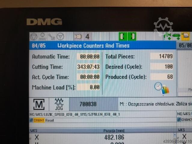 5 Achse DMG MORI DMF 260-7 DMG MORI DMF 260-7