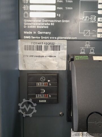 CNC Drehmasch. Y Achse DMG MORI CTX 800 DMG MORI CTX BETA 800 4A