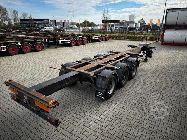 Containertransport D-TEC FT-43-03V 45FT High Cube MULTI / BPW + DRUM / L...