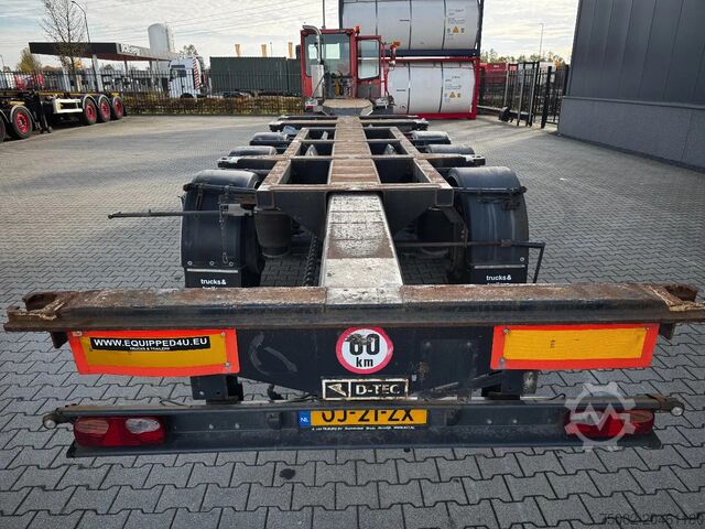 Containertransport D-TEC FT-43-03V 45FT High Cube MULTI / BPW + DRUM / L...
