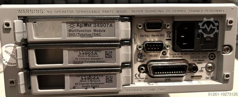 Data Acquisition / Switch Unit Agilent 34970A