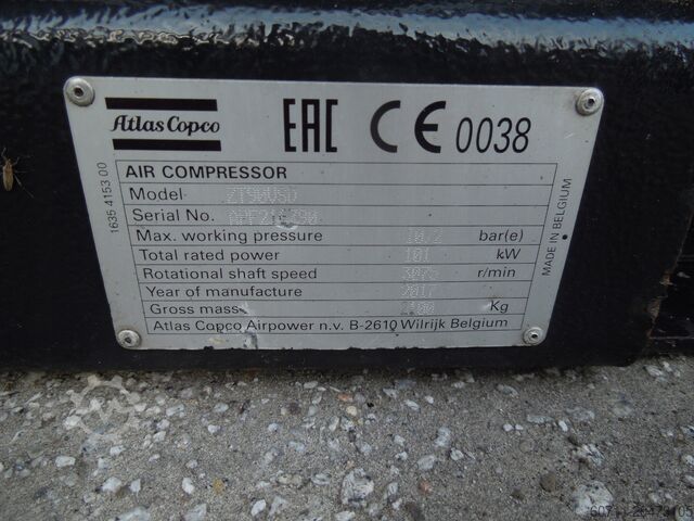 Schraubenkompressor Atlas Copco ZR90VSDFF