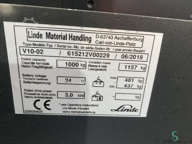 Kommissioniermaschine Linde V10-02