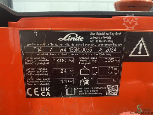 Pallet truck Linde T14