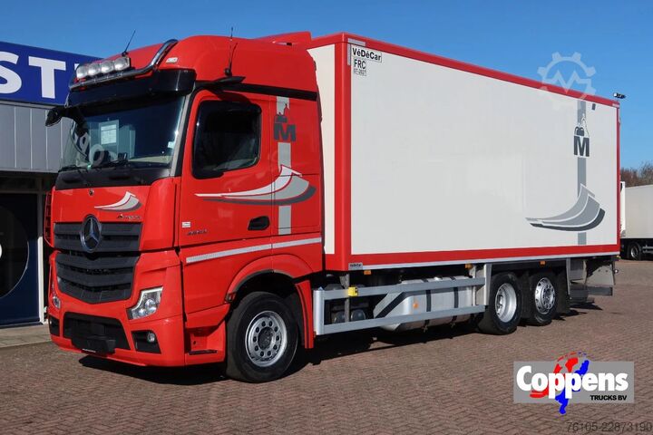 Kühl-/Tiefkühltransport Mercedes-Benz Actros 2653 2653 LL Koel/Vries. Cherau Aanhange...