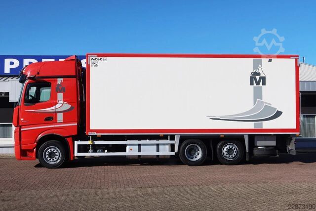 Kühl-/Tiefkühltransport Mercedes-Benz Actros 2653 2653 LL Koel/Vries. Cherau Aanhange...