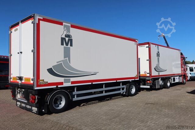 Kühl-/Tiefkühltransport Mercedes-Benz Actros 2653 2653 LL Koel/Vries. Cherau Aanhange...