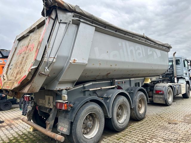 Tipper semitrailer CARNEHL CHKS / HH Hardox 28m³